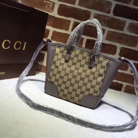 Gucci Bree Original GG Canvas Top Handle Bag 353121 Grey