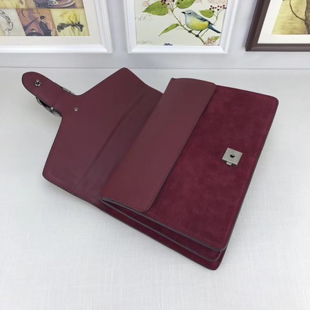 Gucci Dionysus Suede Leather Shoulder Bag 403348 Wine