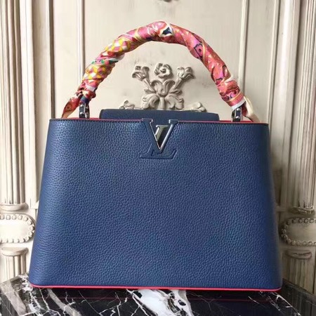 Louis Vuitton Elegant Capucines Bags MM M41813 Blue