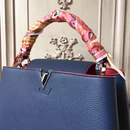 Louis Vuitton Elegant Capucines Bags MM M41813 Blue