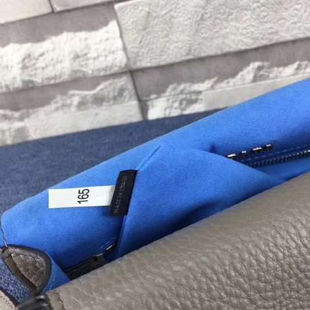 Prada Etiquette Bag Calfskin Leather 1BD082 Grey