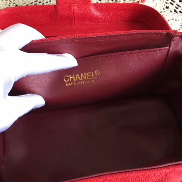 Chanel Cosmetic Bag Caviar Leather CHA6600 Pink