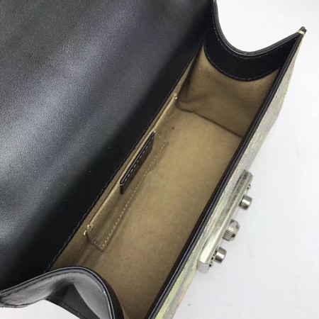 Gucci Padlock GG Supreme Shoulder Bags 409487C Black