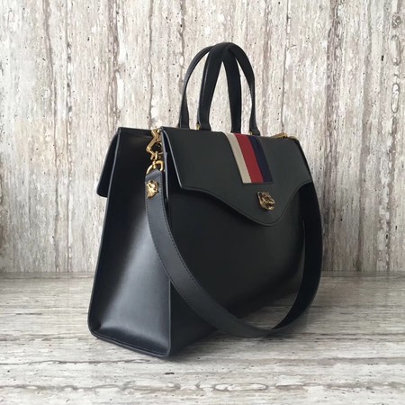 Gucci GG Marmont Top Handle Bag 476470 Black