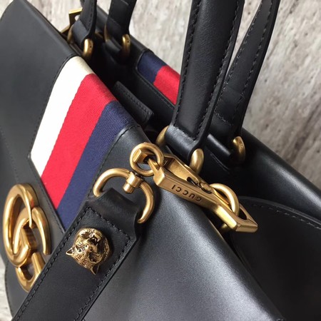 Gucci GG Marmont Top Handle Bag 476470 Black