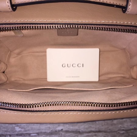 Gucci GG Marmont Small Shoulder Bag 498100 Camel