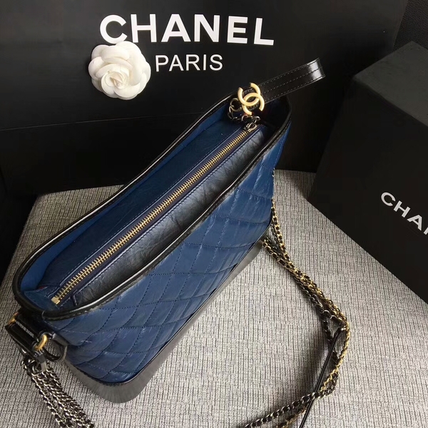 Chanel Gabrielle Shoulder Bag Original Calfskin Leather A93842 Blue