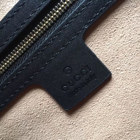 Gucci Padlock Medium GG Shoulder Bag 479197 Black