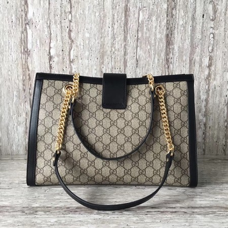 Gucci Padlock Medium GG Shoulder Bag 479197 Black