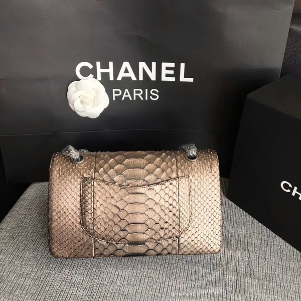 Chanel Original Python Leather Shoulder Bag CF1112A
