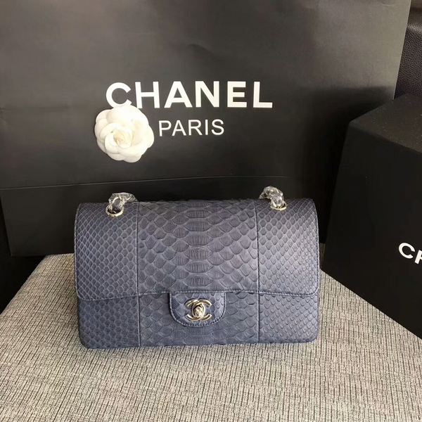 Chanel Original Python Leather Shoulder Bag CF1112C