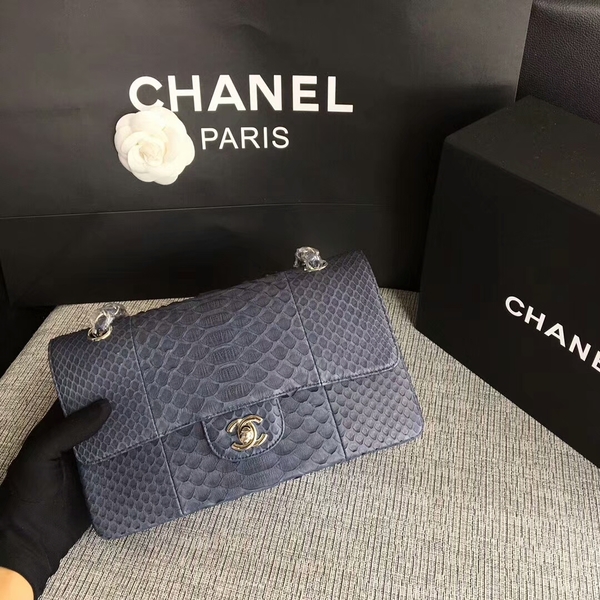 Chanel Original Python Leather Shoulder Bag CF1112C