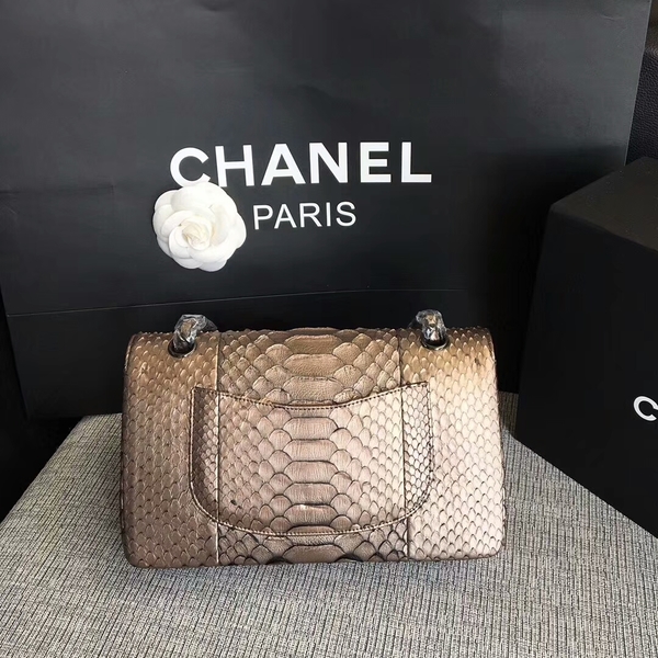 Chanel Original Python Leather Shoulder Bag CF1112F