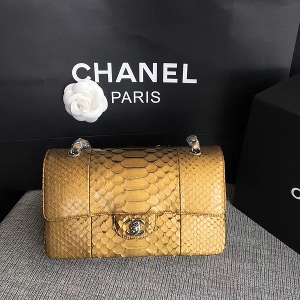 Chanel Original Python Leather Shoulder Bag CF1112G