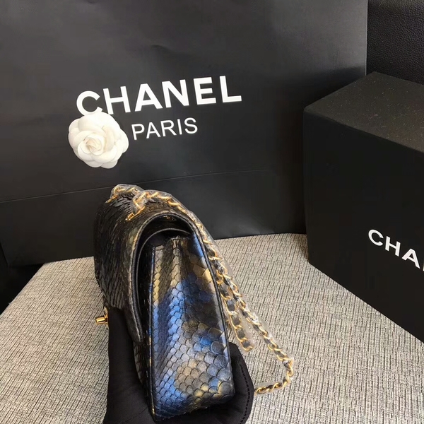 Chanel Original Python Leather Shoulder Bag CF1112L