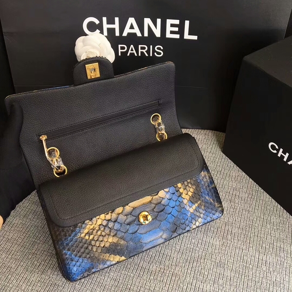 Chanel Original Python Leather Shoulder Bag CF1112L