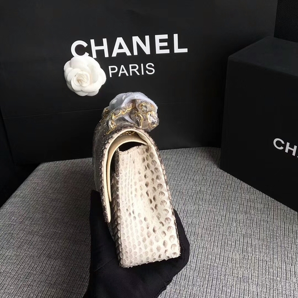 Chanel Original Python Leather Shoulder Bag CF1112S