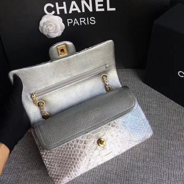 Chanel Original Python Leather Shoulder Bag CF1112U