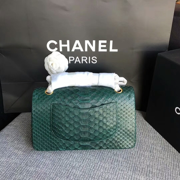 Chanel Original Python Leather Shoulder Bag CF1112X