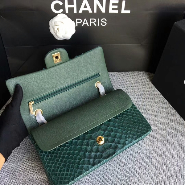 Chanel Original Python Leather Shoulder Bag CF1112X