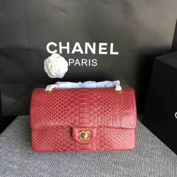 Chanel Original Python Leather Shoulder Bag CF1112CA