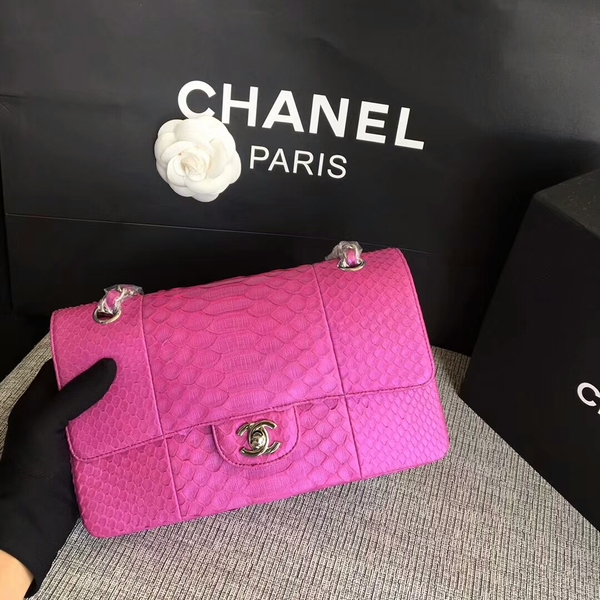 Chanel Original Python Leather Shoulder Bag CF1112CC