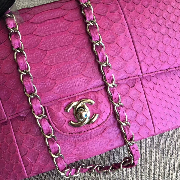 Chanel Original Python Leather Shoulder Bag CF1112CC