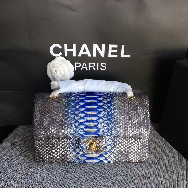 Chanel Original Python Leather Shoulder Bag CF1112Y