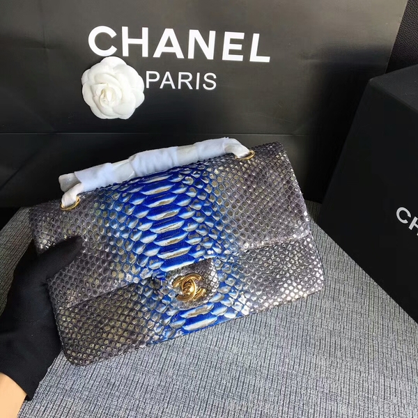 Chanel Original Python Leather Shoulder Bag CF1112Y