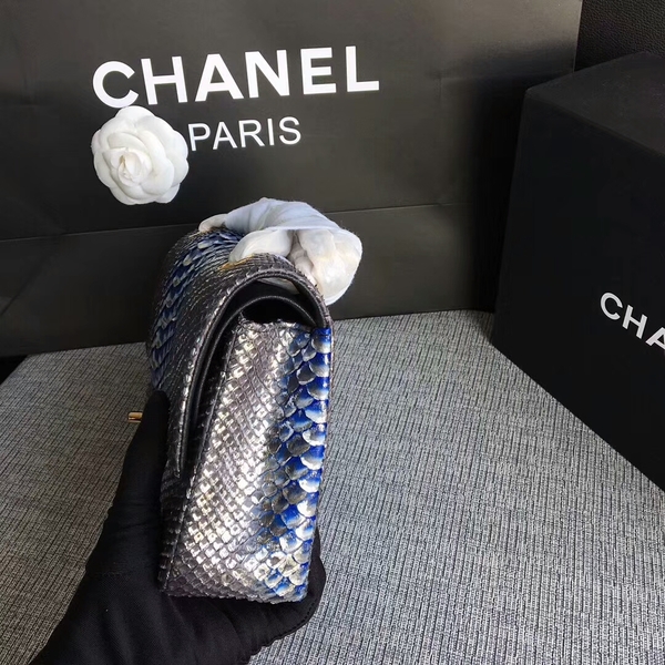 Chanel Original Python Leather Shoulder Bag CF1112Y