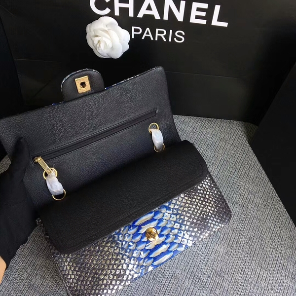 Chanel Original Python Leather Shoulder Bag CF1112Y