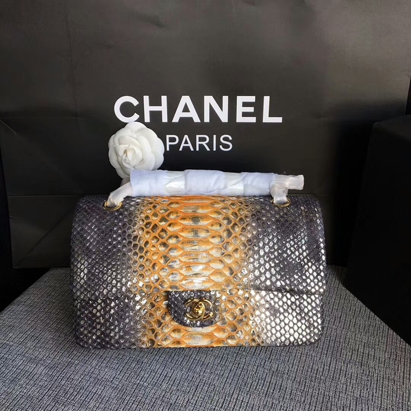 Chanel Original Python Leather Shoulder Bag CF1112Z