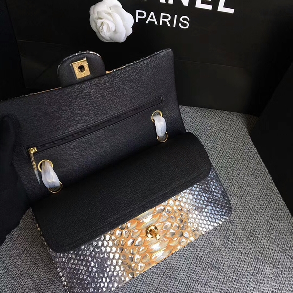 Chanel Original Python Leather Shoulder Bag CF1112Z