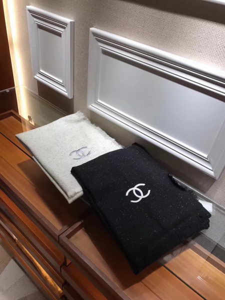 Chanel Cashmere Scarf CH1117A