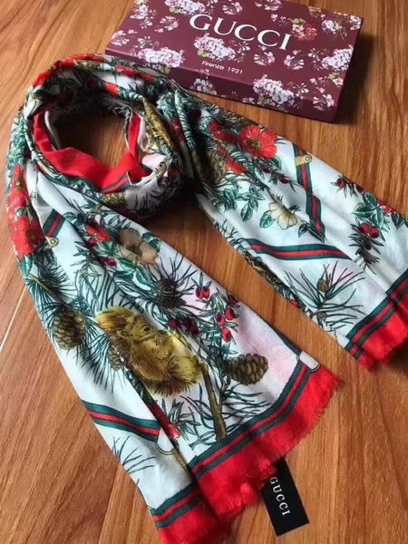 Gucci Cashmere Scarf GG1104A