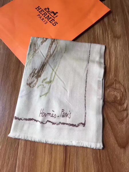 Hermes Cashmere Scarf H1102A