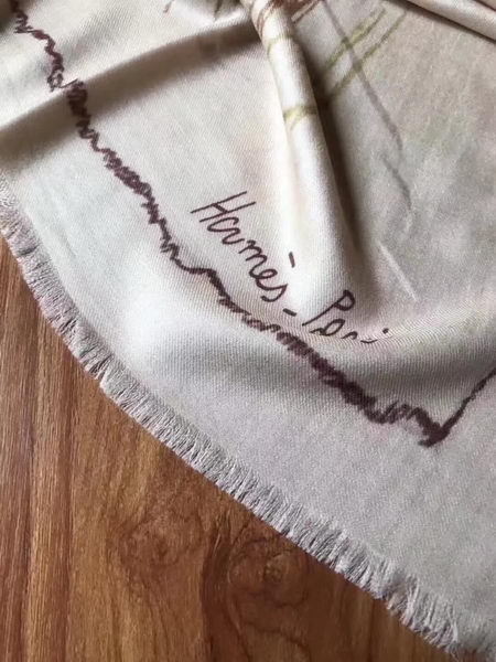 Hermes Cashmere Scarf H1102A