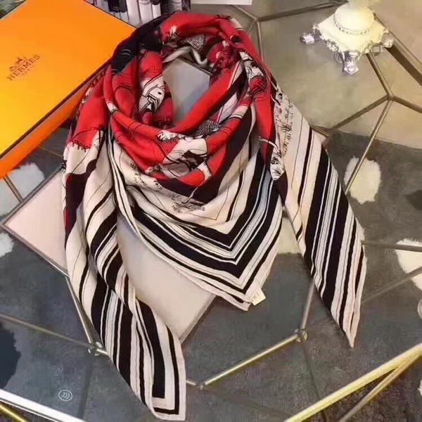 Hermes Cashmere Scarf H1104B