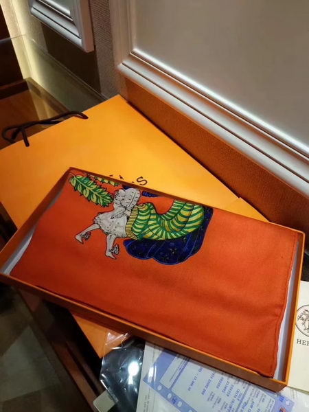 Hermes Cashmere Scarf H1108E