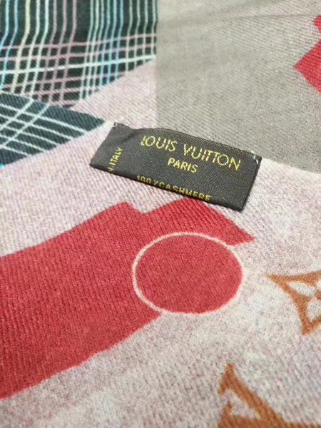 Louis Vuitton Cashmere Scarf LV1101C