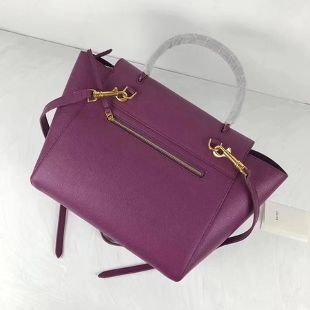 Celine Small Belt Bag Original Leather C9984 Purple