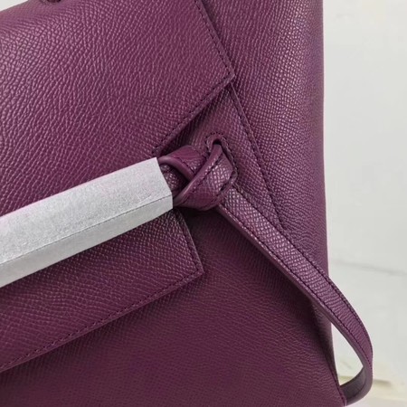 Celine Small Belt Bag Original Leather C9984 Purple