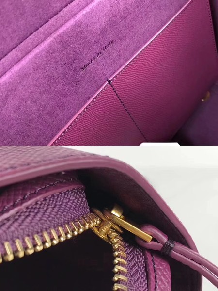 Celine Small Belt Bag Original Leather C9984 Purple