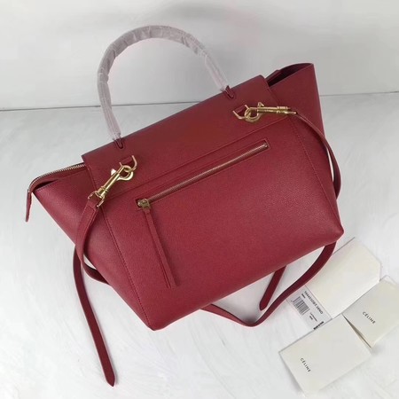 Celine Small Belt Bag Original Leather C9984 Red