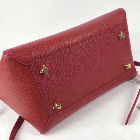 Celine Small Belt Bag Original Leather C9984 Red