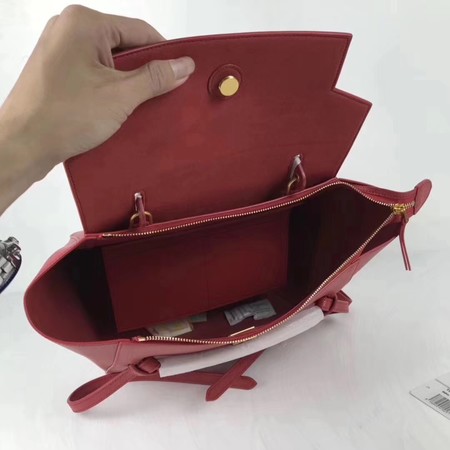 Celine Small Belt Bag Original Leather C9984 Red