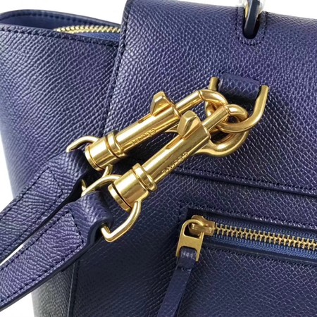 Celine Small Belt Bag Original Leather C9984 Royal