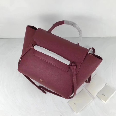 Celine Small Belt Bag Original Leather C9984 Wine