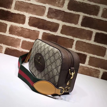 Gucci GG Supreme Messenger Bag 476466 Brown