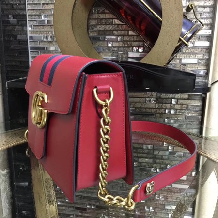 Gucci GG Marmont Leather Shoulder Bag 476468